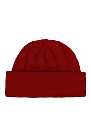 Rib Knit Merino Beanie
